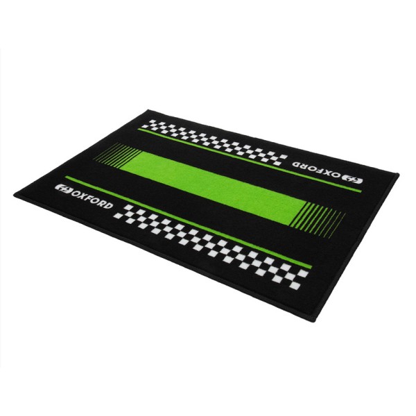 Oxford Oxford Door Mat Pitlane Green 90 x 60cm
